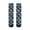 Dirt Bike and Lightning Bolt Blue Pattern, variant on Dirt Bike and Text Black Pattern Men's Mid-calf Crew Socks, Everyday Trainer Socks with Reinforced Heel & Toe, Soft Stretchy Gifts Ideas for Men Adults
