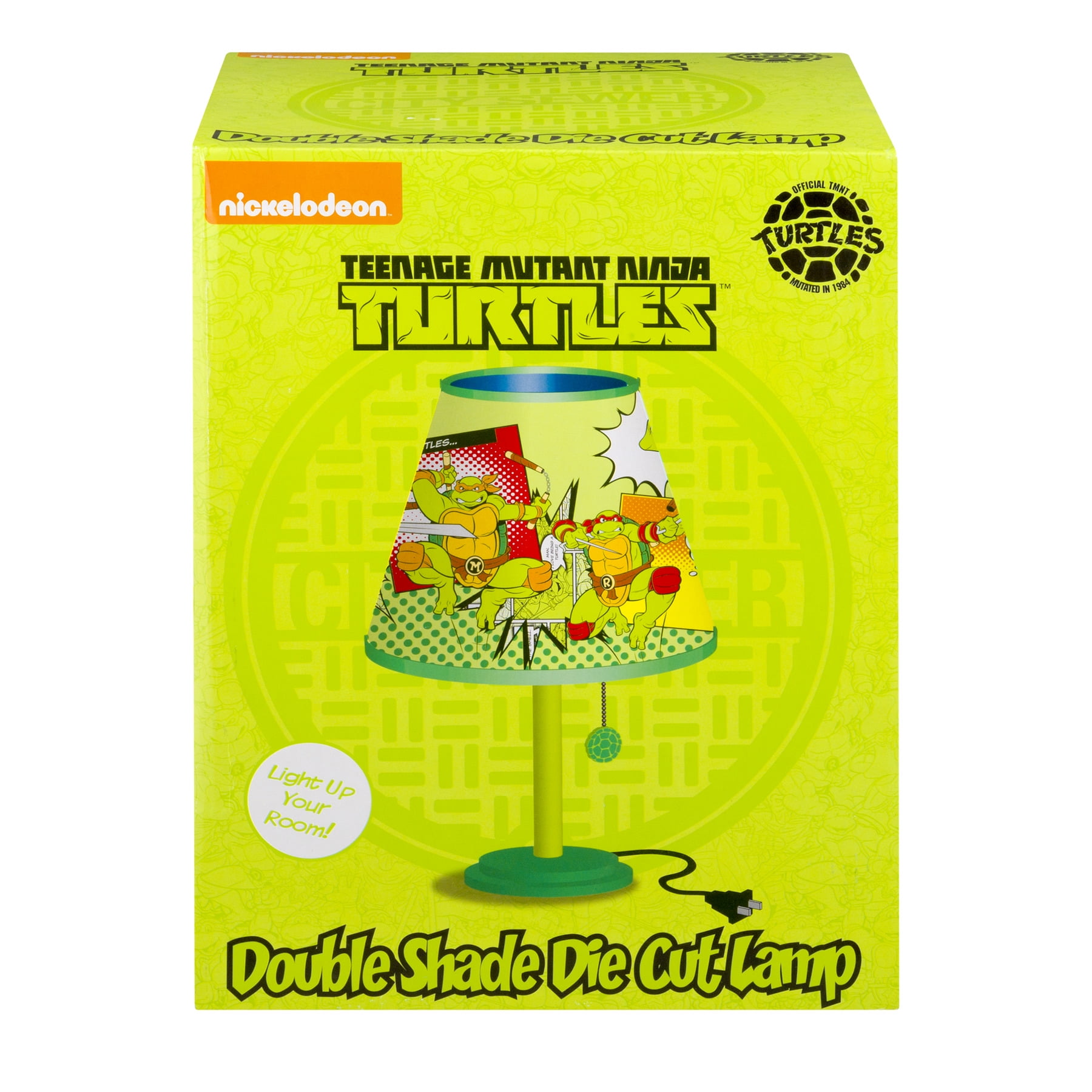 Teenage Mutant Ninja Turtles Double Shade Die Cut Lamp 1 0 Ct Brickseek