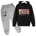thumbnail image 3 of Sudadera con capucha y pantalón de manga larga con estampado gráfico de My Hero Academia, estilo japonés, estilo Anime, Bakugou Katsuki, estilo Harajuku, 3 of 5