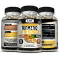 Turmeric Curcumin with Ginger + Black Pepper, Joint Pain Maxx Strength Capsules