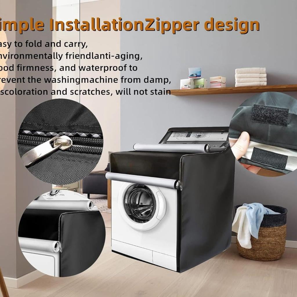 POYOGA Reinforced Washing Machine Dust Cover Shield AntiSlip Oxford Cloth Guard
