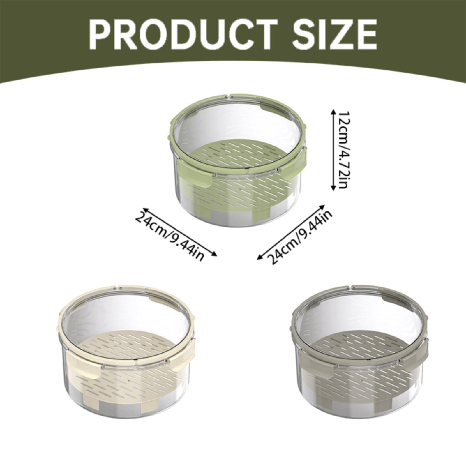 AUDeals Airtight Food Storage Containers with Snap Lock Lids, Plastic Leak Proof Containers for Kitchen Pantry Organization, Dry and Wet Food Storage