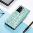 thumbnail image 5 of for Oppo A77 5G Wallet Case, Cat Dog Cartoon Cute Style with ID Card Holder PU Leather Flip Phone Cover Case for Oppo A77 5G MG Green, 5 of 14