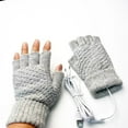 thumbnail image 4 of WNFJR USB Heated Knitted Gloves for Winter - Warm Fingerless Hand Protection, Universal USB Powered, Stylish and Functional, Ideal Gift for Cold Weather, 4 of 4