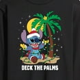 thumbnail image 3 of Lilo & Stitch - Deck The Palms - Men's Long Sleeve T-Shirt, 3 of 5