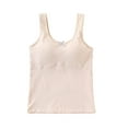 thumbnail image 2 of KkSLirnhs Bra for Girls 10-12 Girl Bras 12-14 Tender Comfort Girls' Sleeveless Bra - No Wire, Built-in Padding 9 Years Beige, 2 of 3