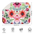 thumbnail image 2 of Microfibre Drying Mat for Kitchen Pioneer Dish Drying Drainer Mat Absorbent Colorful Floral Drying Mat Washing Up for Glass, Plate & Cup 18inch X 24inch, 2 of 5
