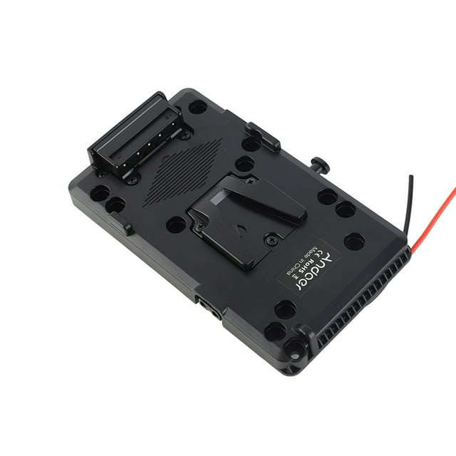 Camera Adaptador de Placa de Paquete Trasero Con Salida de Toque D Para la Placa de Batería de Bloqueo V de Monte v Para La Luz de Video de Videocomisión de la Cámara Dslr