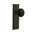 thumbnail image 3 of Nostalgic Warehouse Black Porcelain Door Knob with New York Plate, 3 of 7