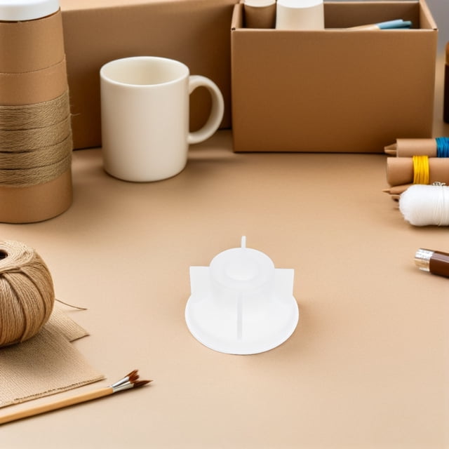 WEUVEB De Silicona Para Portavelas Reutilizable Ideal Para Manualidades Con Resina Y Cera