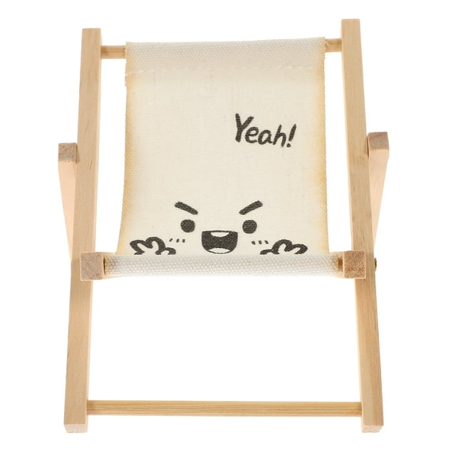 Cellphone Stand Wooden Phone Holder Lovely Phone Bracket Beach Chair Adornment