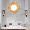thumbnail image 3 of Espejo Circular De Pared Para Colgar Espejo De Estilo Nórdico Decoración De Maquillaje Transparente Espejo Redondo Dorado Para Baño Tienda De Telas Pasillo Dormitorio Speravity HA015948-00, 3 of 6