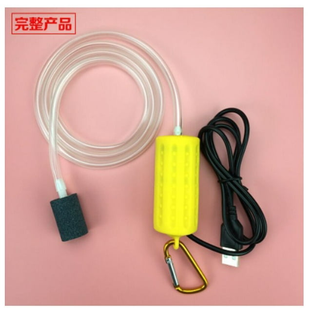 Mini Pompe à Air à Oxygène Portable USB pour Aquarium et Bac à Poissons, Silencieuse, Économise l'Énergie, Fournitures et Accessoires