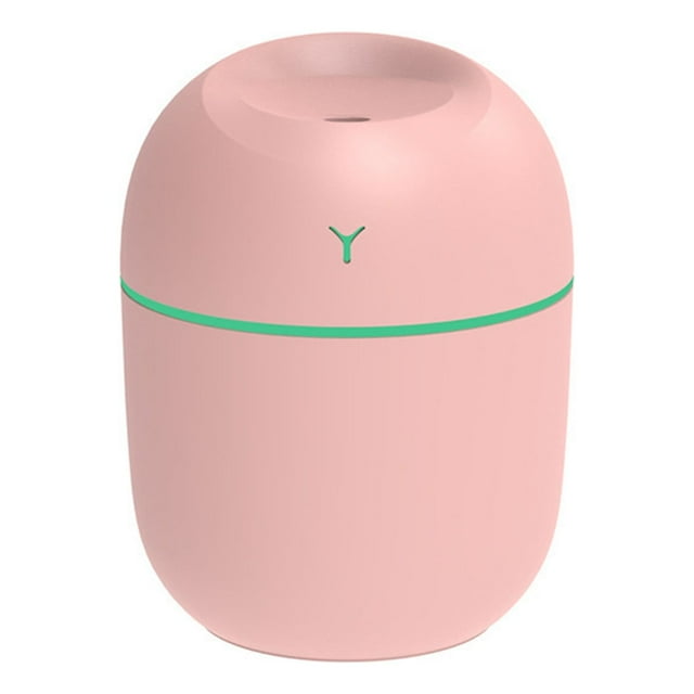 Boreal Craft Portable USB 220ML Humidifier Cold Fog Humidifier With Night Light Mute Air Humidifier Cool for Bedroom Home Humidifiers Easy Clean Humidifiers for Large Room Easy to Clean Humidifiers