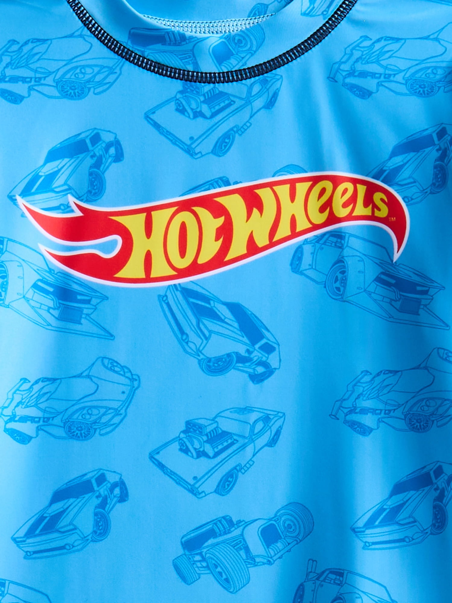 Character Toddler Boy Short-Sleeve Rash Guard and Swim Trunk Set, Sizes 12M-5T