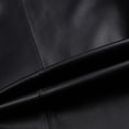 thumbnail image 2 of Chaqueta de piel de oveja Chaqueta corta de cuero genuino para hombre Traje de chaqueta de cuero suave Traje de moda con forro polar para otoño e invierno, 2 of 4