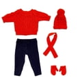 thumbnail image 1 of Ropa para muñecas de Navidad Ropa para muñecas de 18 pulgadas Suéter navideño para muñecas de verano, 1 of 3