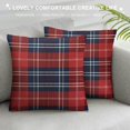 thumbnail image 2 of HWZWT White Various Sizes Country Farmhouse Square Soft Cushion Covers, 2 of 5