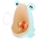 thumbnail image 3 of BRIGHTFUFU Orinal de pie con patrón de dibujos animados para niños, orinal de inodoro, orinal de entrenamiento, entrenador de orina para niños (verde claro), 1 ud., 3 of 8