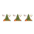 thumbnail image 2 of Bewildely Christmas PVC Wall Sticker Home Living Tree Wallpaper Room New Year Stickers Decoration Decals Xmas Supplies Door Bedroom Type1 NO1, 2 of 6