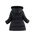 thumbnail image 4 of Kids Winter Coat,Kids Puffer Coat With Mid-length Hoods Windproof Down Jacket For Baby Boys Kids Fall Jacket Baby Winter Coat, 4 of 5