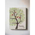 thumbnail image 3 of MuralMax Couples Personalized Tree Canvas Wall Art - Gifts For Parents, Grandparents, Friends - Milestone Occasions, Bridal Showers, Wedding Anniversary, Housewarming - Color Beige # 2 Size 12x16, 3 of 6