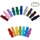 thumbnail image 3 of Cinta elástica de 37 yardas y 0,78 pulgadas para coleteros, diademas, 34 colores por 1 m, 3 of 7