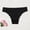c01Black, variant on Seamless Underwear for Women Trendy Low Rise Hipster Wave Edge No Show Bikini Panties Womens Cheeky Black L