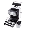 thumbnail image 6 of Mr. Coffee New Cafe Barista Black & Silver Premium Espresso/Latte/Cappuccino Maker, 6 of 8