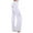 White, variant on Sngxgn Pants for Women Elastic Waist Straight Leg Pants Casual Loose Comfy Lounge Trousers with Pockets(White,XXL)