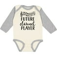thumbnail image 3 of Inktastic Future Clarinet Player Music Boys or Girls Long Sleeve Baby Bodysuit, 3 of 5