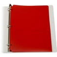 thumbnail image 4 of C-Line Two-Pocket Poly Portfolios with Three-Hole Punch, Red, Box of 25, 4 of 7