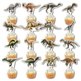 thumbnail image 1 of Topers para cupcakes de dinosaurios Mainivo, 32 piezas, decoración para fiestas, 1 of 6