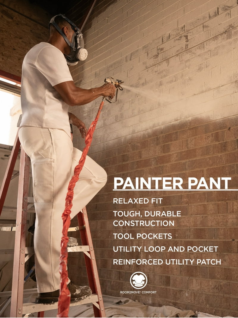 Men's Wrangler Workwear Painter Pant, Sizes 32-44 - Walmart.com