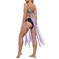 thumbnail image 5 of hirigin Women's Bikini Cover Cutout Beach Sleeveless Swimwear Hollow Out Tassels Summer Dress, 5 of 6