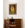 thumbnail image 4 of DecorArts - The Kiss, by Gustav Klimt. Giclee Print& Museum Quality Framed Art for Wall Decor. 16x20", Frame size: 22x26", 4 of 7