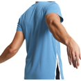 thumbnail image 1 of Zmoon Men's Back Shoulder Surgery Shirt Recovery Tearaway Short Sleeve Full Open Side Snap Top, 1 of 9