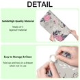 thumbnail image 4 of Microfibre Drying Mat for Kitchen Pink Flower Crown Peony Dish Drying Drainer Mat Absorbent Pioneer Drying Mat Washing Up for Glass, Plate & Cup 18inch X 24inch, 4 of 5