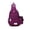 A - Purple, variant on Nylon Crossbody Sling Bag for Women Men Anti-Theft Lightweight Shoulder Chest Bag Sling Daypack Multi Pockets with Water Bottle Holder for Casual Travel Hiking - Black