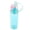 Blue, variant on Nieyigj Clear Scale Water Spray Bottle, Large Capacity Plastic Mist Drinking Cup for Sports, Hiking, Picnic, Blue (10.24 inches / 26 cm)
