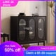 thumbnail image 2 of Decorated Locker Sideboard Showcase Black Space Saving Shelves Display Cabinet Modern Nordic Muebles De Cocina Bedroom Furniture My Lux Decor Round, 2 of 13