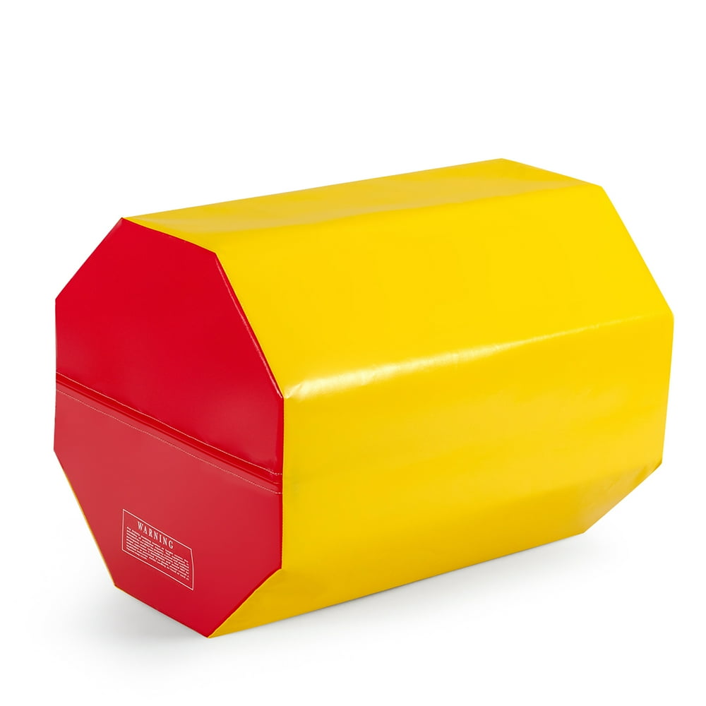 Costway 25''x30'' Octagonal Tumbler Gymnastics Mat Kids Skill Shape