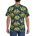 thumbnail image 2 of Rocae Sunflowers for Men's Moisture-Wicking Crew Tee - T-Shirt for Sports, Outdoor Activities, and Casual WearMedium, 2 of 9