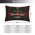 thumbnail image 2 of Balery Wonderful Time Christmas Funda de Cojín Estampada, Regalos para Mujeres, Regalos de Amor para Ella, Regalos para Novia o Esposa, Funda de Almohada-20"x30", 2 of 6