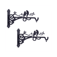 thumbnail image 2 of soportes para macetas colgantes de 30 cm, para exteriores, resistentes, con diseño de pájaros, 2 of 8