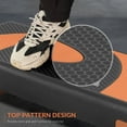 thumbnail image 2 of FlexWave 31-inch Aerobic Step Platform, Adjustable Fitness Stepper with 4 Adjustable Step Risers, Aerobics Stepper Workout Stepper for Aerobic Strength and Training in Home Gym，Multicolor, 2 of 7