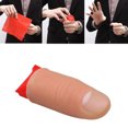 thumbnail image 4 of Lubelski Magic Thumb Tip Trick Rubber Close Up Vanish Appearing Finger Hanky Trick Prop, 4 of 7