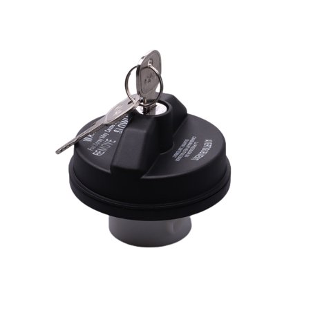 Black Fuel Cap with 2 Keys for Cadillac CTS 3.0L DTC 4.6L 2010-2012 Chevrolet Buick