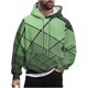 thumbnail image 2 of Sudadera con capucha para hombre, estilo casual, con cuello redondo, estampado, manga larga, blusa de poliéster, 2 of 6