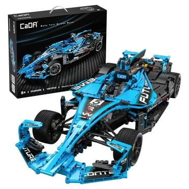 CaDA® Speed Series Model Car Building Set C64004W Electric Super Racing Car(1667 Pieces) Can Be Converted into a RC Car for Kids